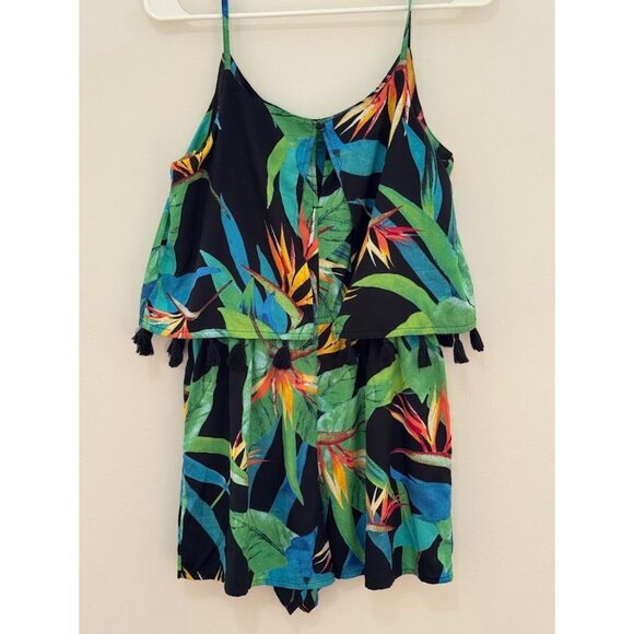 A.N.A Romper Jumpsuit Size Small, Sleeveless, Multicolored - Picture 5 of 9